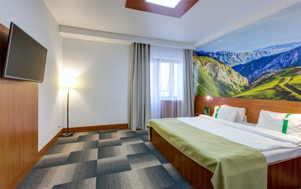 President Hotel Room Type - 2 Bedrooms Double Suite with view full double bed