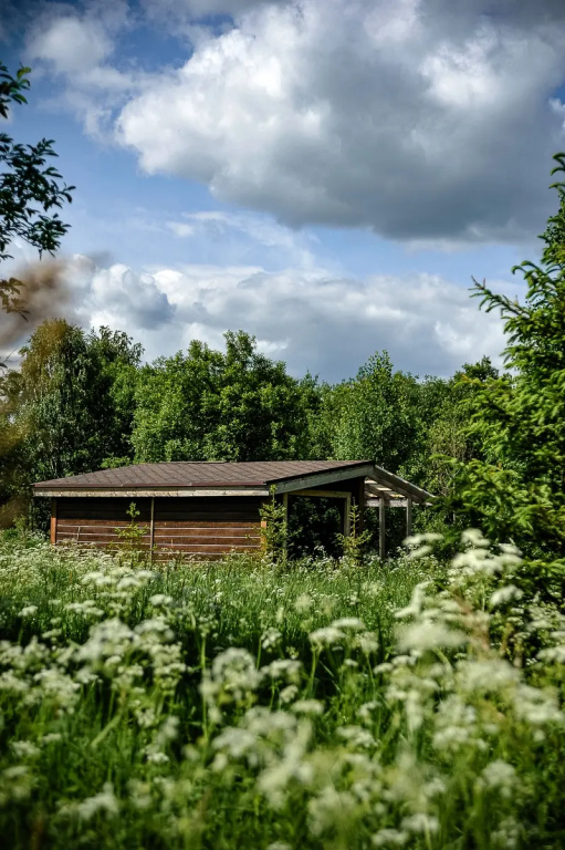 Terrace Double Chalet with view (full double bed)
