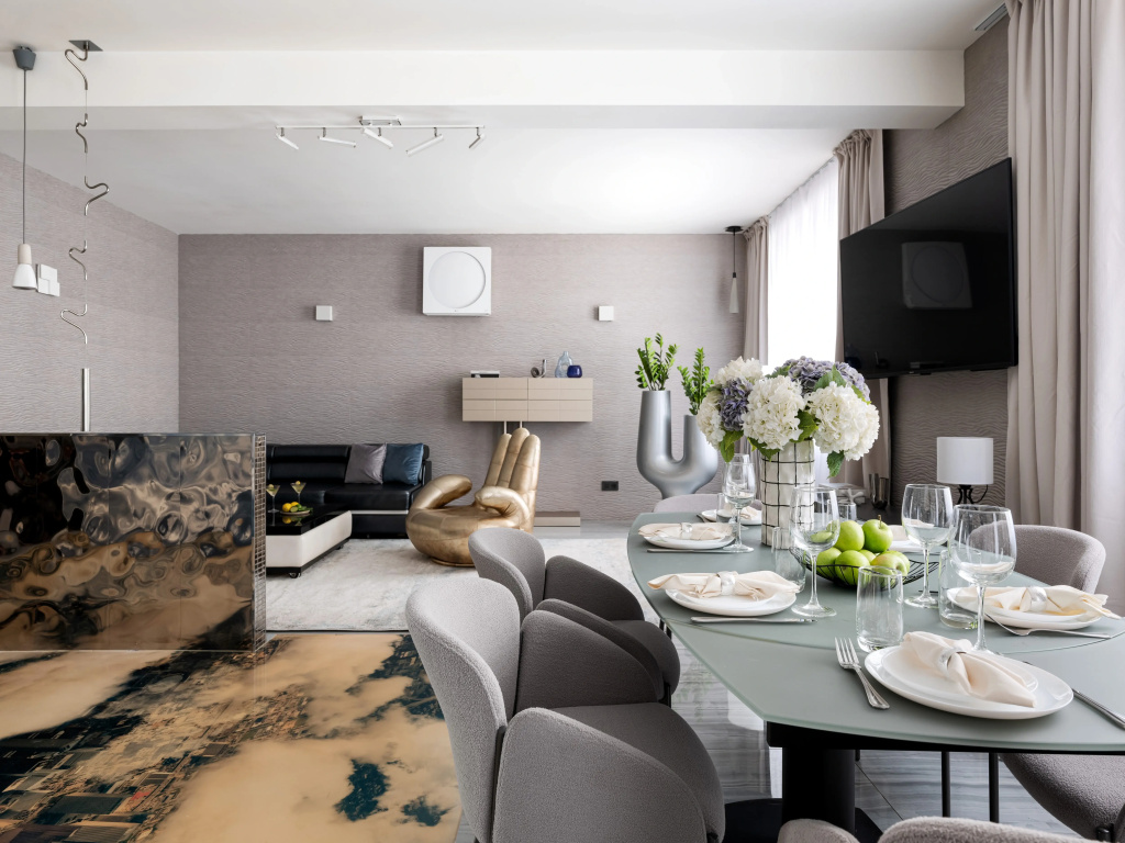 Квартира GM Apartments Трехкомнатные на Новинском бульваре — фото