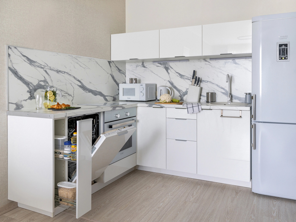Квартира Myhome Yourhome на Кораблестроителей 32 к.3 — фото