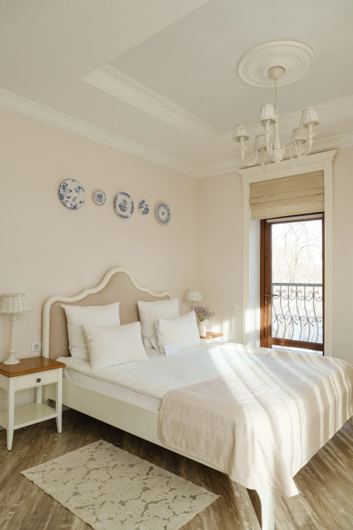 1-room №20 Provence Double Junior Suite with balcony and with view (full double bed)