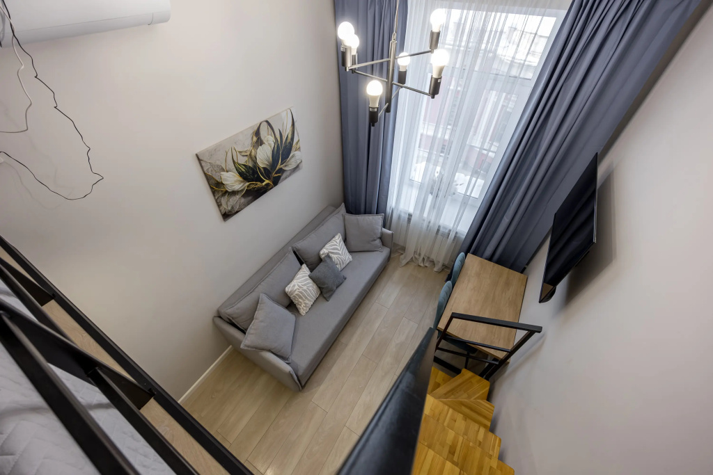 Апартаменты Квартира-студия 16 м² 2 Кровати — фото