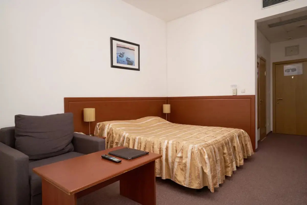 Standard building 3 Double room with balcony and with park view (full double bed)