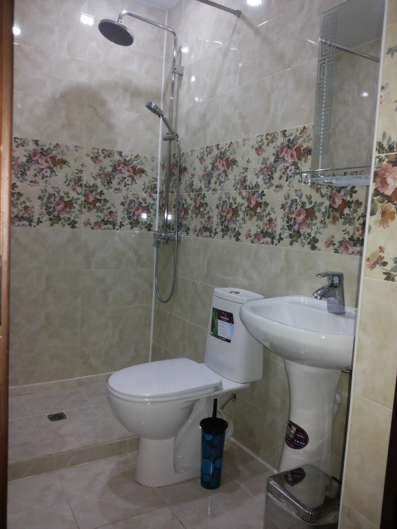 Двухместный номер Deluxe с красивым видом из окна двуспальная кровать в Три А