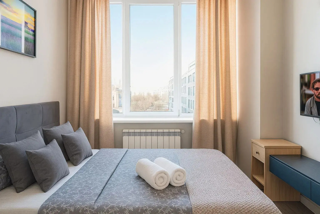 Апартаменты Студия с Видом на Город BestFlat24 Шереметьевская 85с2 — фото