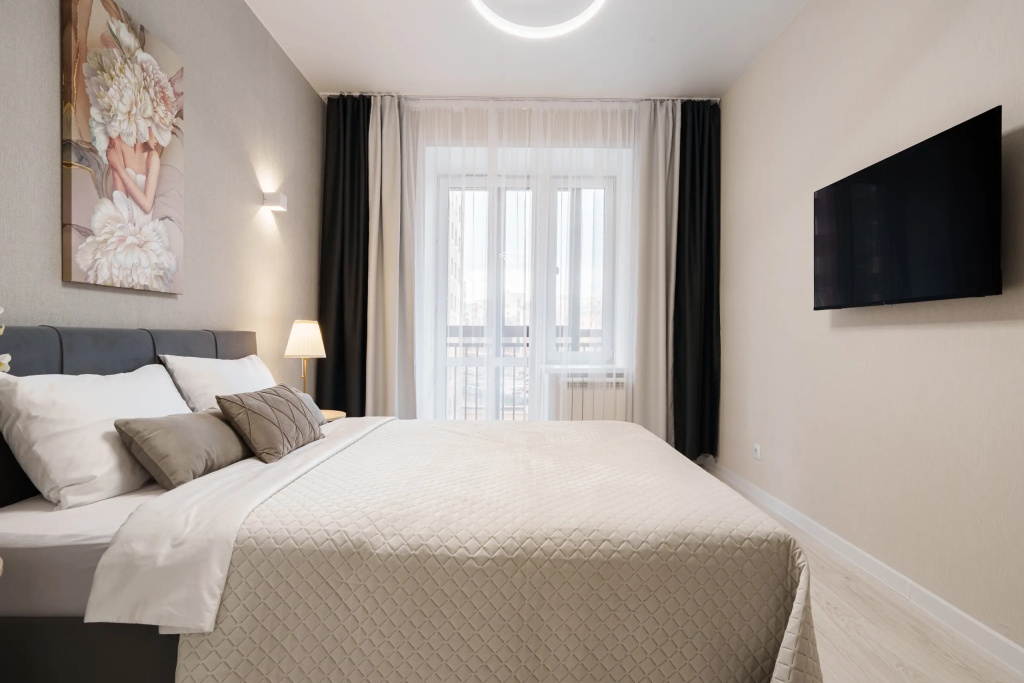 Отель Апартаменты  Krasroom в ЖК Южный Берег в Красноярске