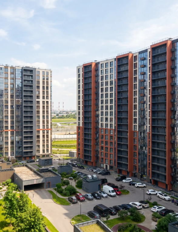 Апартаменты Квартира с панорамными окнами у Финского залива сети 4flats — фото