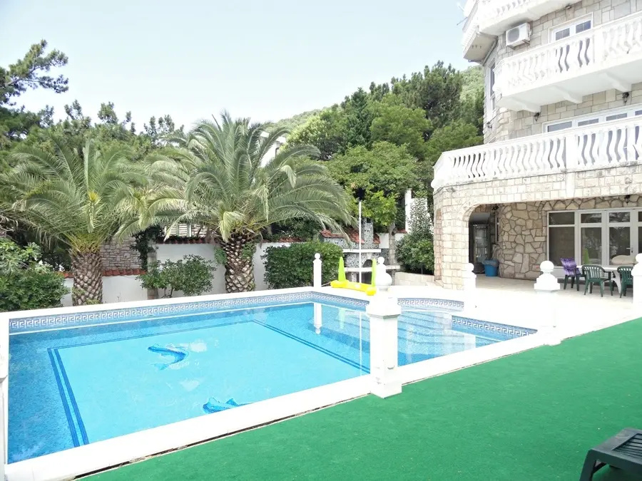 Villa with balcony and with view