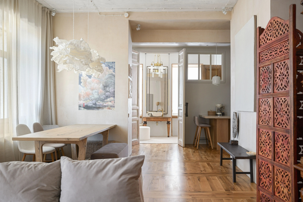 Квартира Просторные апартаменты с проектором LetYourFlat Sati — фото