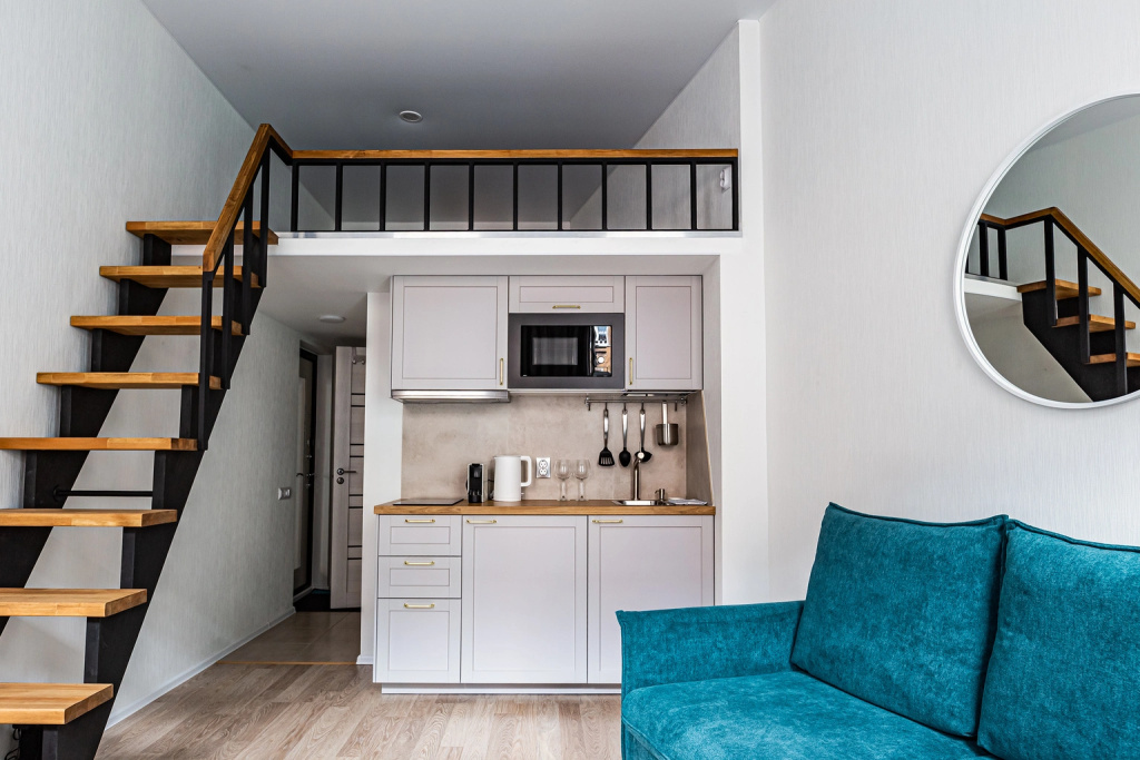 Апартаменты LetYourFlat "Aquamarine" студия — фото
