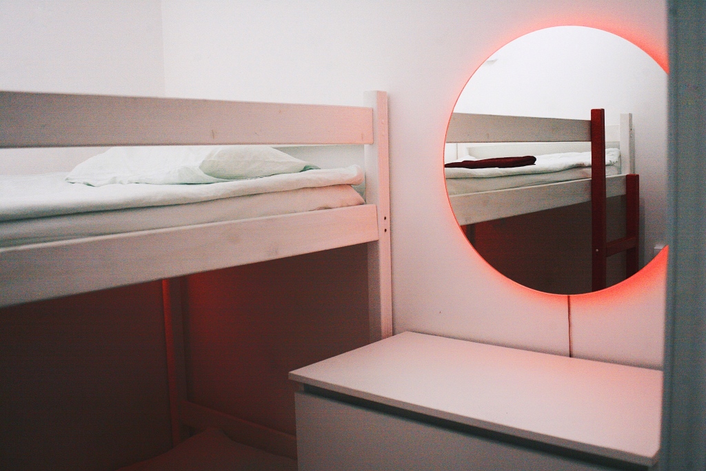 Кровать в общем номере в Like Hostel
