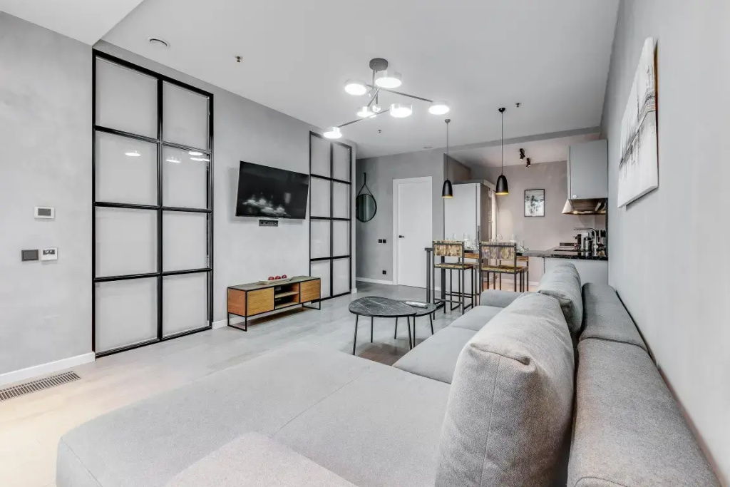 Апартаменты Двухкомнатные Премиум с Красивым Видом Business Apartments — фото