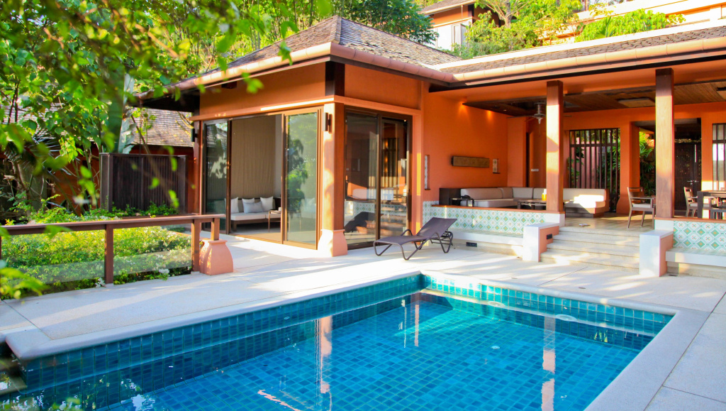 Люкс с 2 комнатами с видом на сад в Sri Panwa Phuket Luxury Pool Villa Hotel