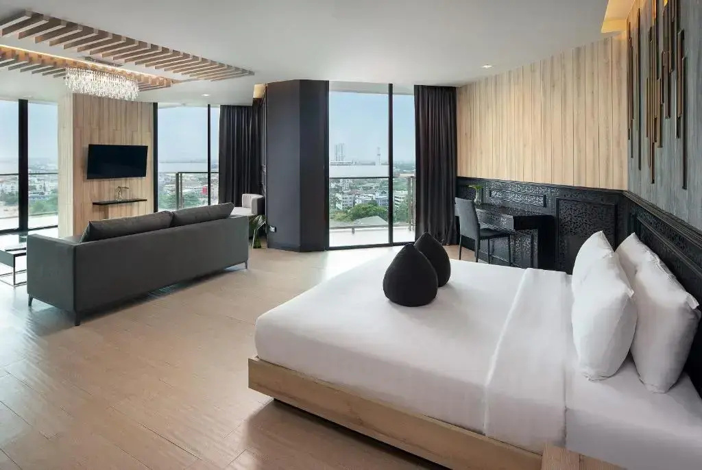 1 Bedroom Double Suite oceanfront (full double bed)