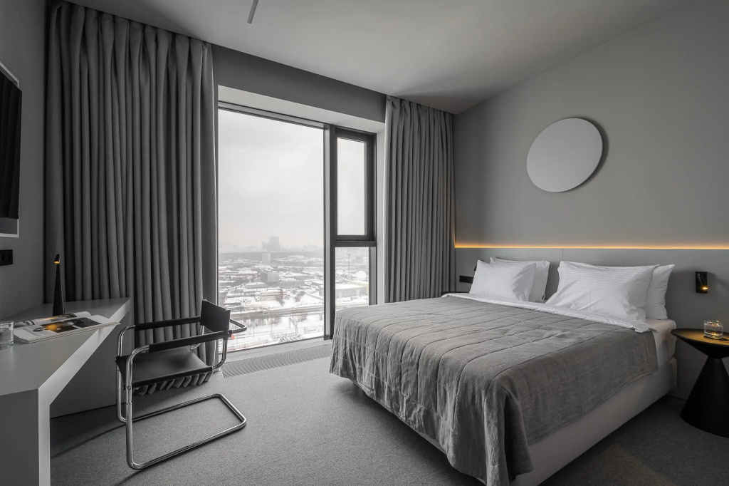 Апартаменты Comfort Life возле Москва-сити с панорамным видом — фото