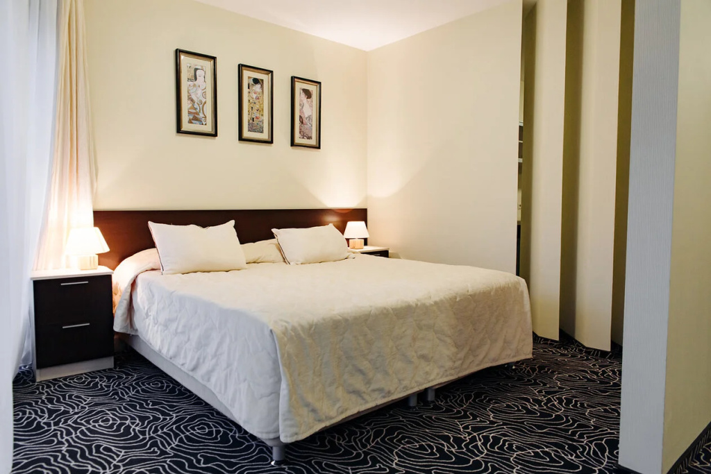 Viktoriya Hotel Room Type - Double Apartment full double bed