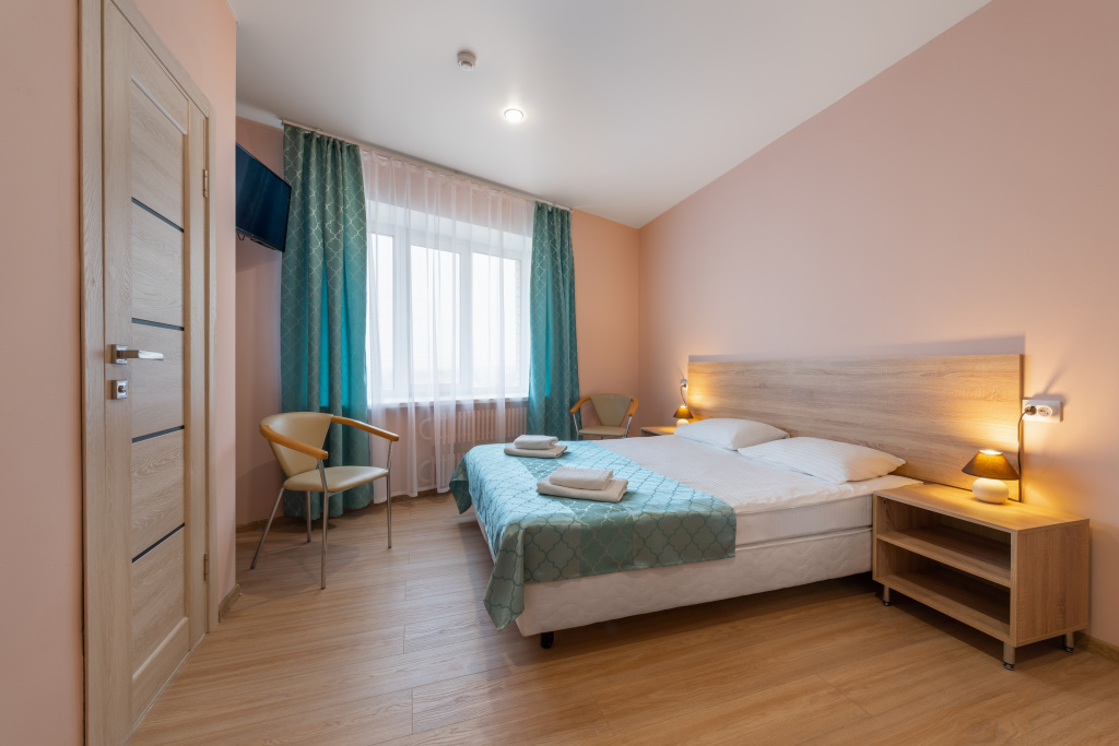 Hotel Nord Room Type - Standard Double room with city view full double bed