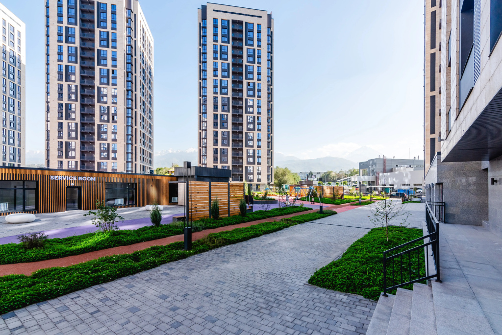 Prostorniye v Stile Skandi Minimalizm Apartments