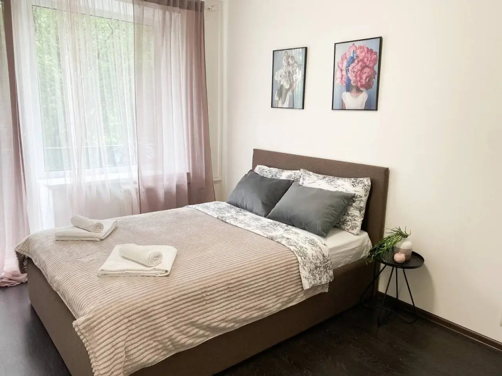 Квартира Top Rooms: Двухкомнатная у метро Текстильщики — фото