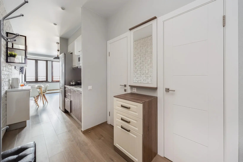 Апартаменты SMART LOFTS | White | На 4 гостя у метро Дмитровская в ЖК бизнес-класса — фото