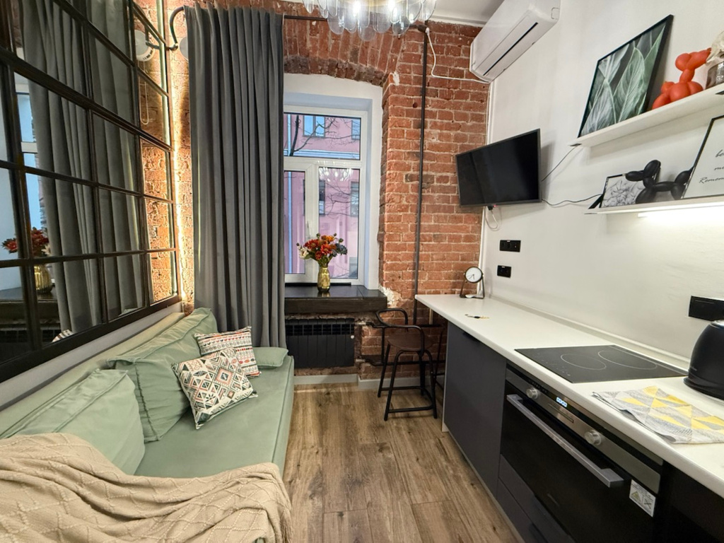 Апартаменты EasyGuest в стиле loft у метро Трубная — фото