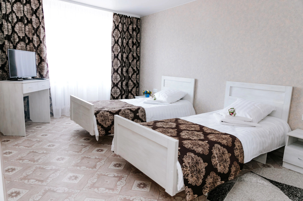 2 Bedrooms Double room (twin beds)