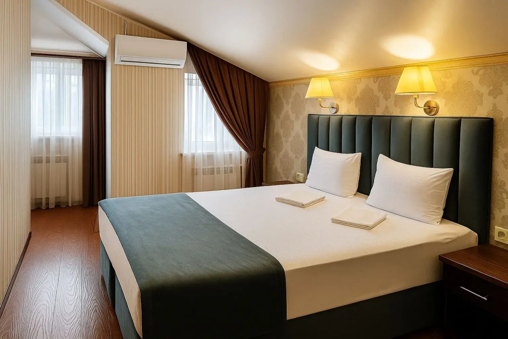 Marianna Hotel Room Type - Standard Double Attic room full double bed