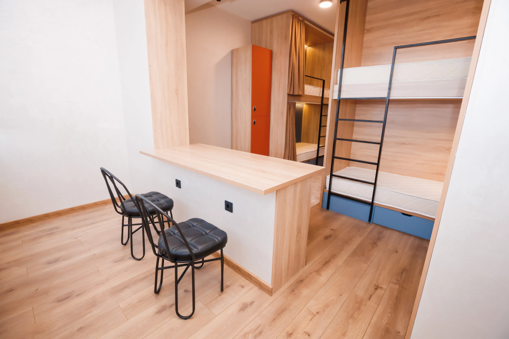 Кровать в общем номере (женский номер) в Хостел Good Inn