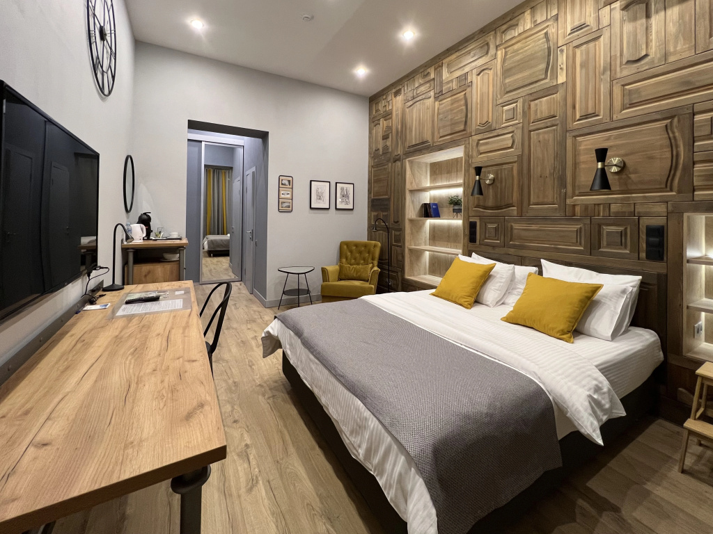 Adres Hotel Room Type - Grand Deluxe Double room with garden view full double bed