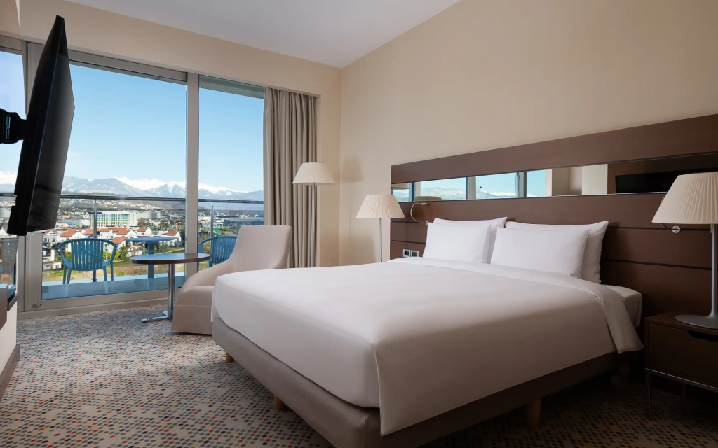 Mantera Resort & Congress, Sochi Room Type - Double Junior Suite with balcony and with mountain view full double bed