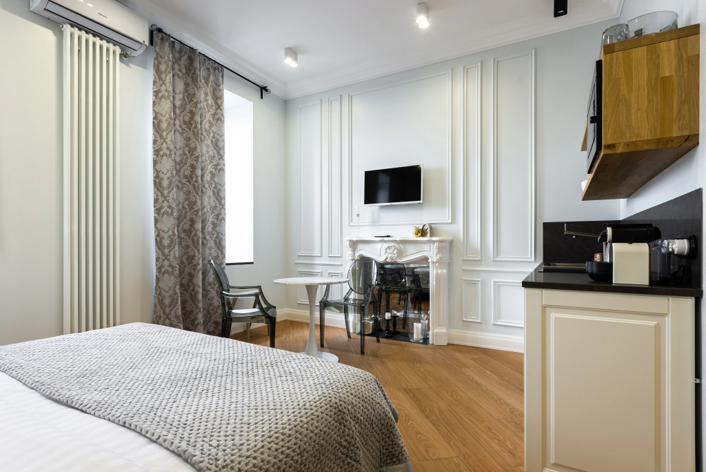 Апартаменты D apartments студия с выходом на террасу 4 — фото
