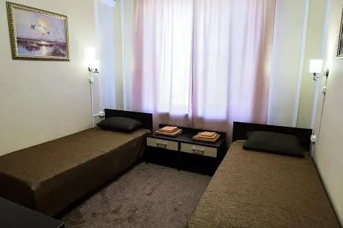 Standard Double room with courtyard view (twin beds)