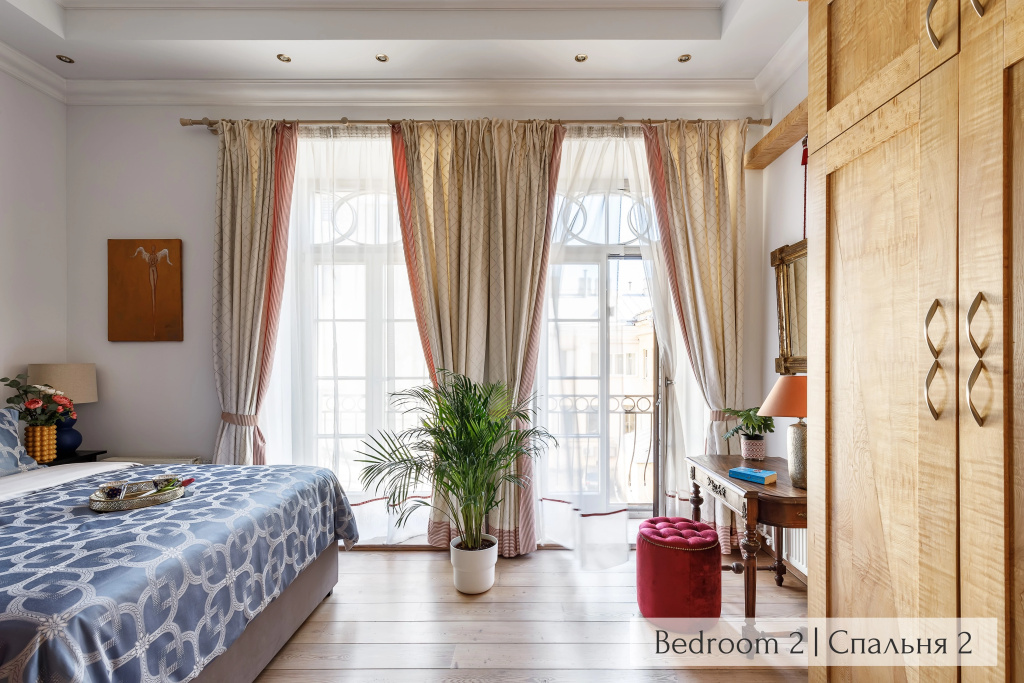 Апартаменты Minin Apartments Богемная Двухуровневая Мансарда 150 кв.м — фото