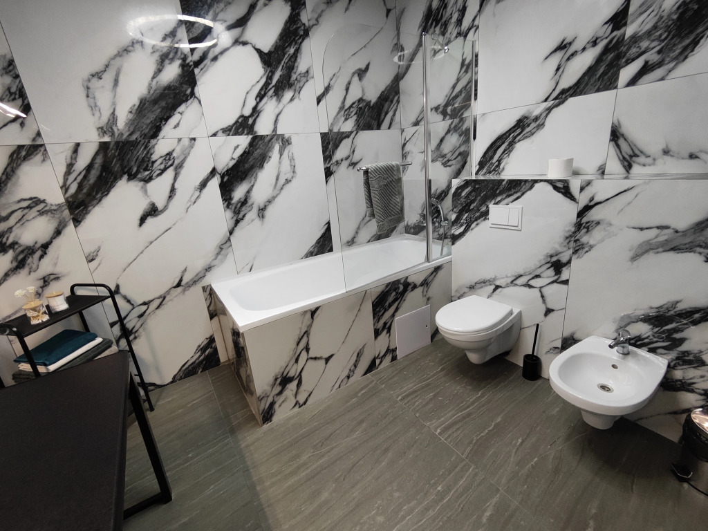 Апартаменты с 3 комнатами с балконом и с красивым видом из окна в Апарт-отель Residence Graphite