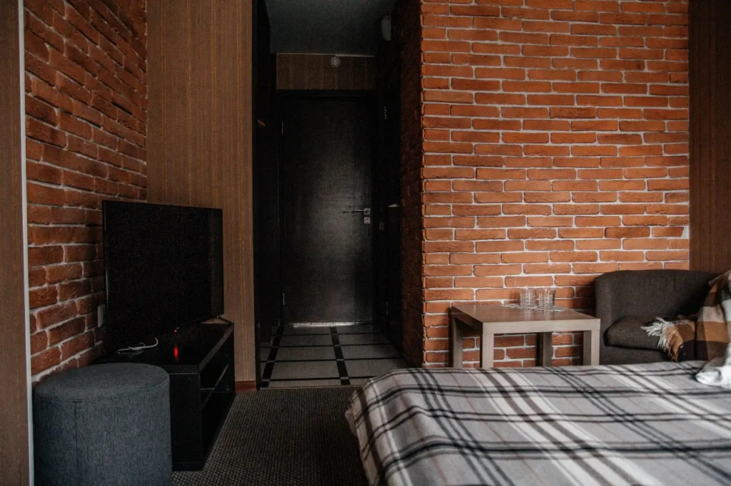 Двухместный номер Comfort двуспальная кровать в Ля Менска