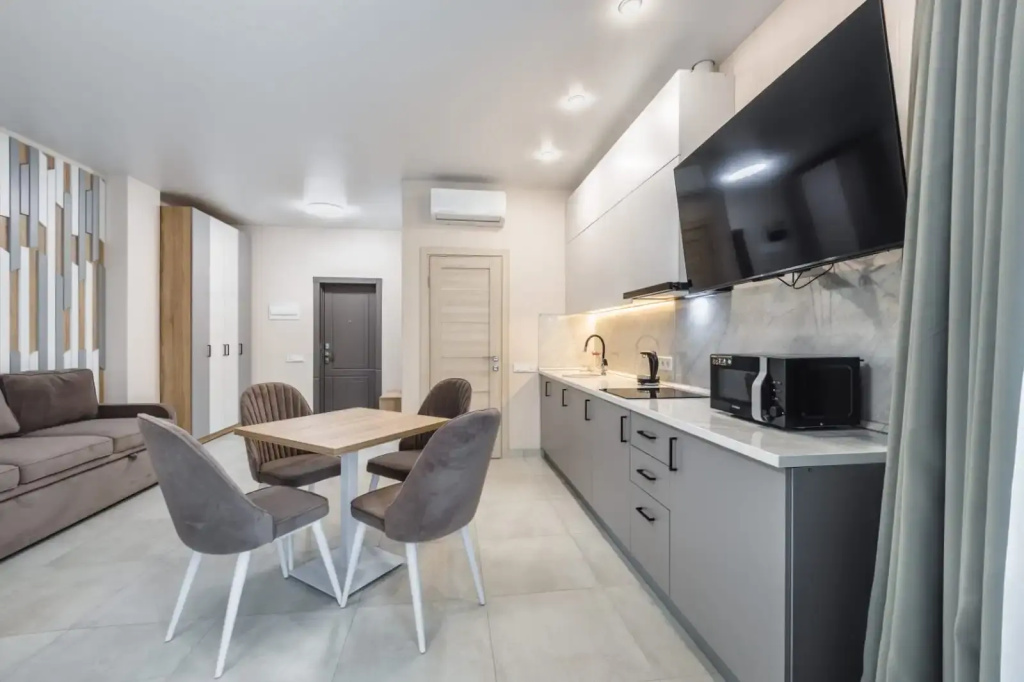Квартира Студия от УК Family Pride Apartments 2 этаж кв. 12 - фото 3