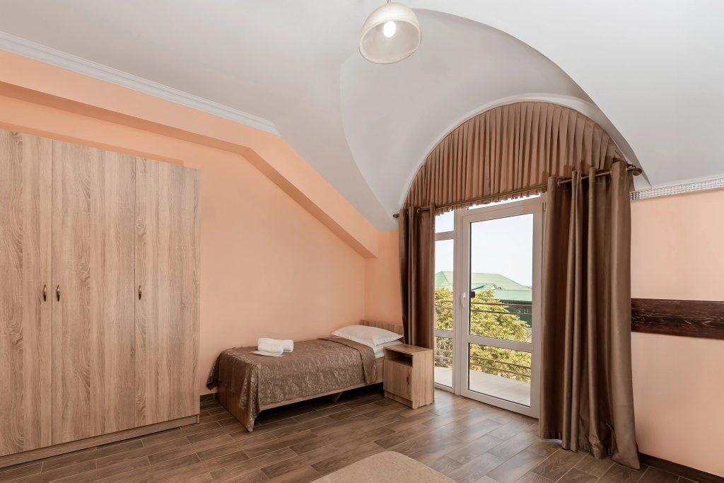 Standard Family room with balcony and with courtyard view