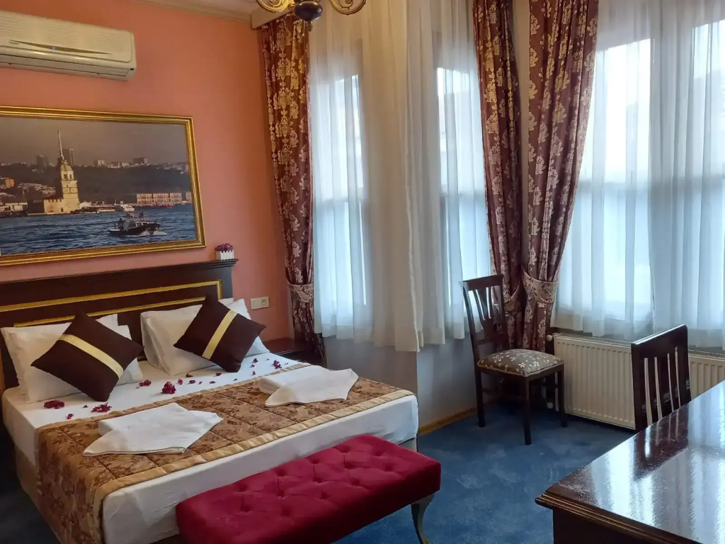 Двухместный номер Std двуспальная кровать в Отель Emirhan inn