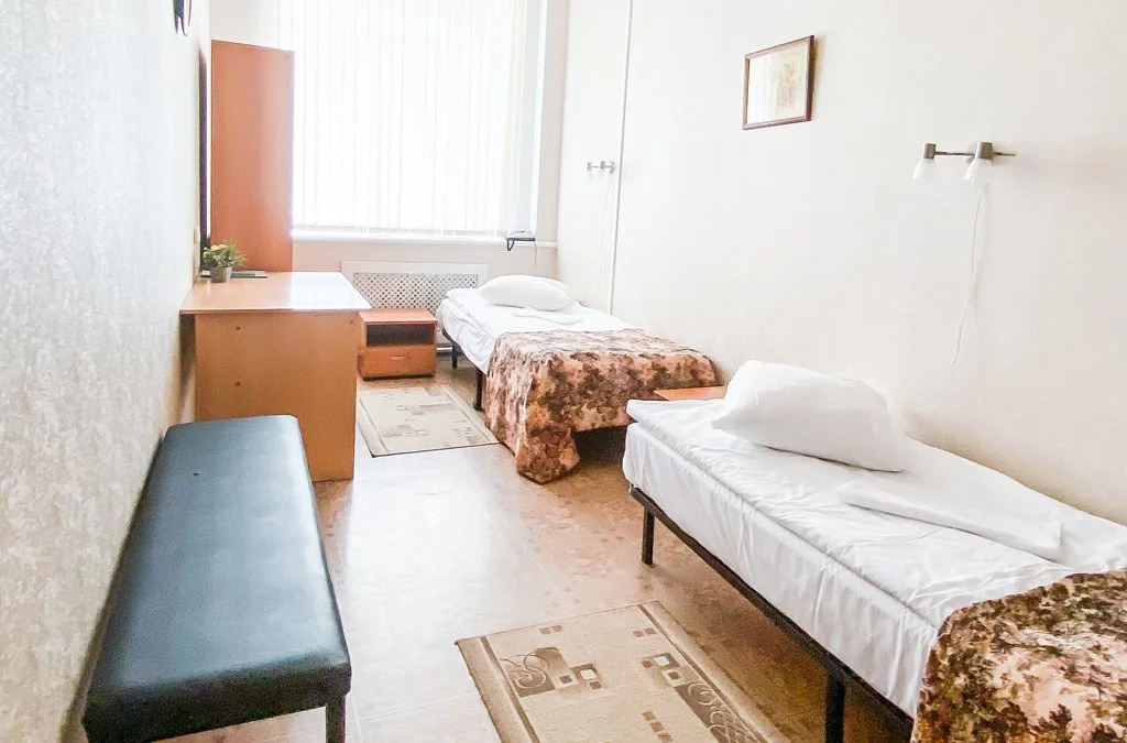 Smart Hotel KDO Samara Hotel Room Type - Economy Double room twin beds
