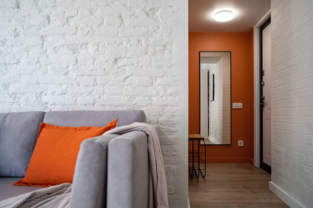 Двухместная семейная студия с видом на город двуспальная кровать в Light house