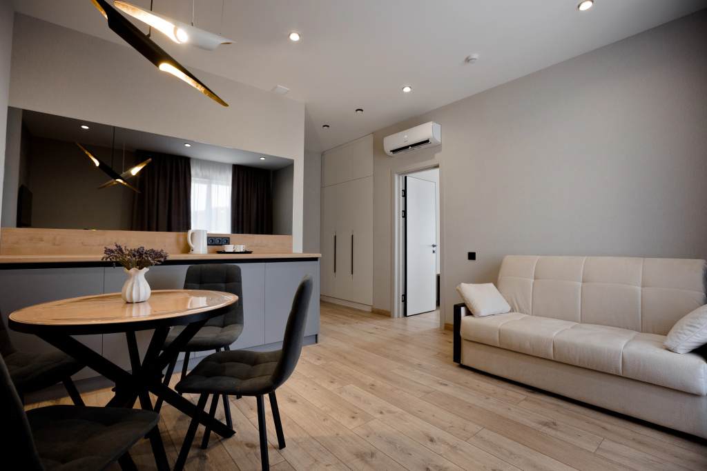 Asteriya Sirius Guest House Room Type - 2-room Double Suite with balcony full double bed