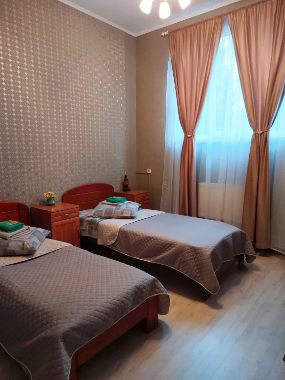 Economy Double room with courtyard view twin beds