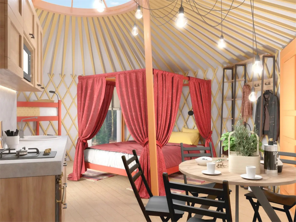 Comfort Quadruple Yurt