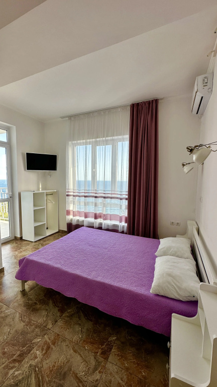 Standard Double room with balcony and with sea view (full double bed)