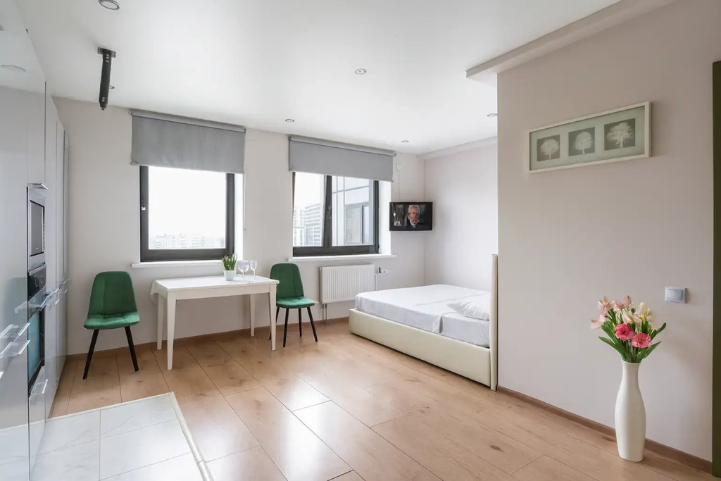 Апартаменты с Видом на Город BestFlat24 White Башня Кит — фото
