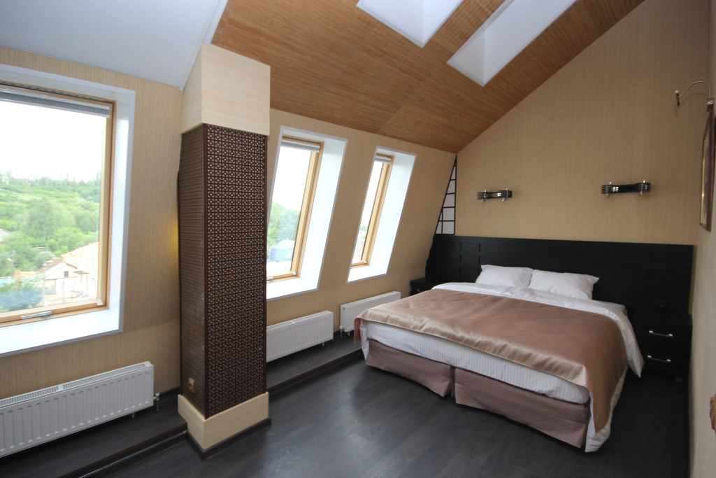 Gorodskoi Absolyut Hotel Room Type - Tokyo deluxe  Double room with city view full double bed