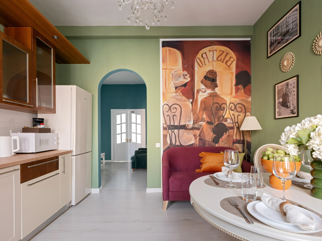 Квартира GM Apartments c Панорамным Видом на Арбат и Высотку Мид — фото