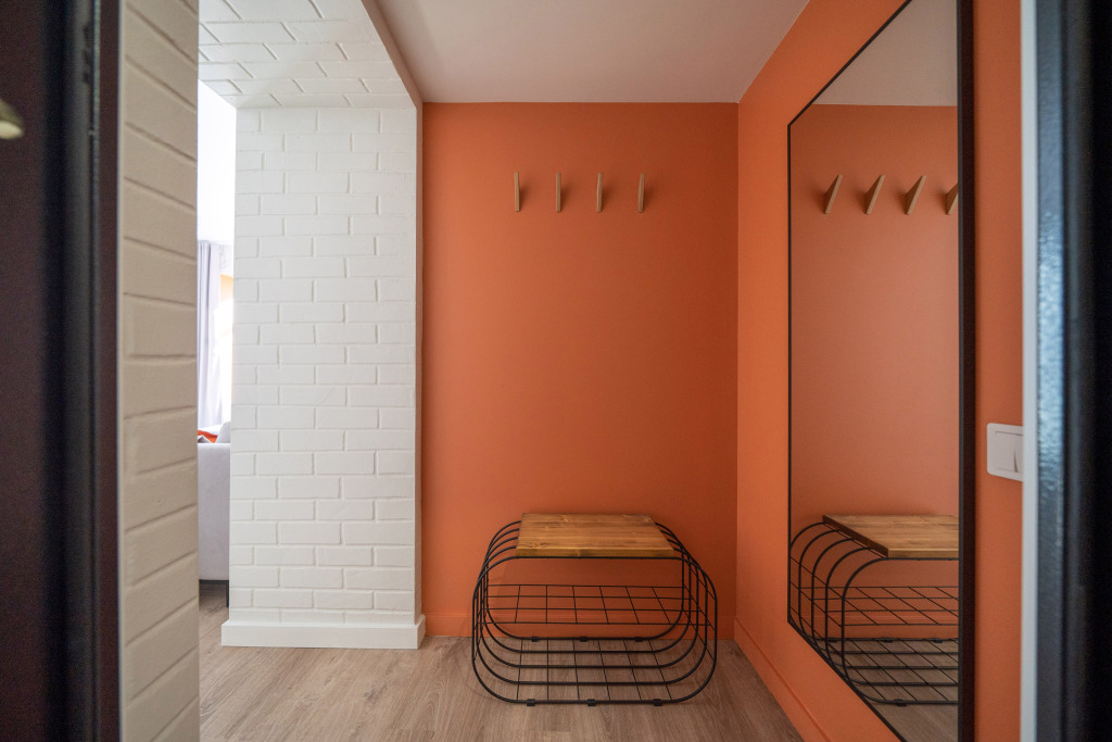 Двухместная семейная студия с видом на город двуспальная кровать в Light house