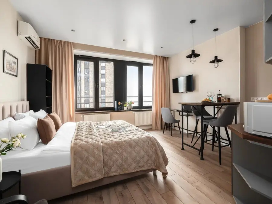 Апартаменты SMART LOFTS | Bergen | 26 этаж с видом | ЖК бизнес-класса рядом с метро — фото