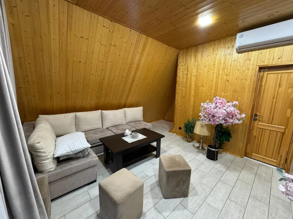 Частный дом Eco Villa - А Фрейм с Бассейном и Барбекю Зоной — фото